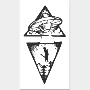 ufo Posters and Art